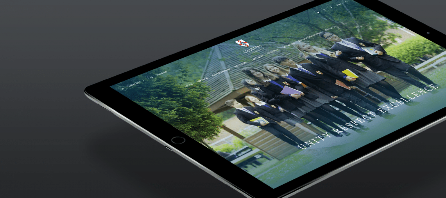 secondary school website design