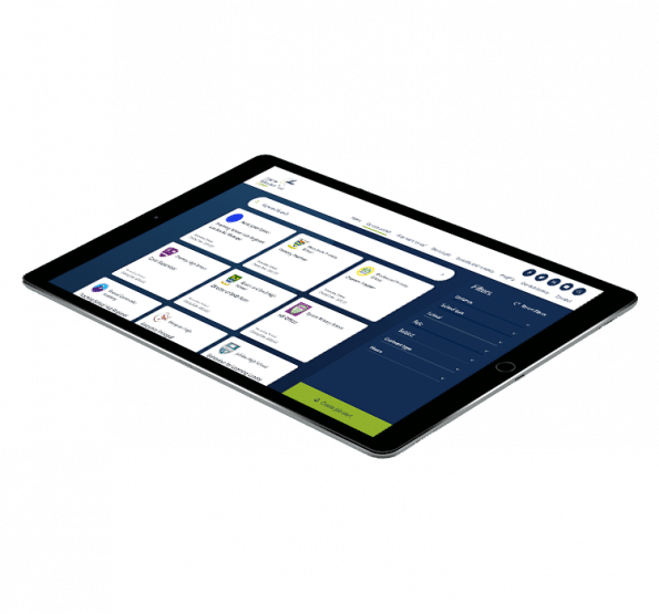 multi academy trust website design tablet