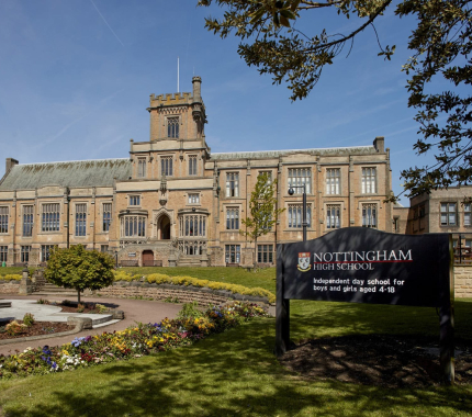 Nottingham High School Signage