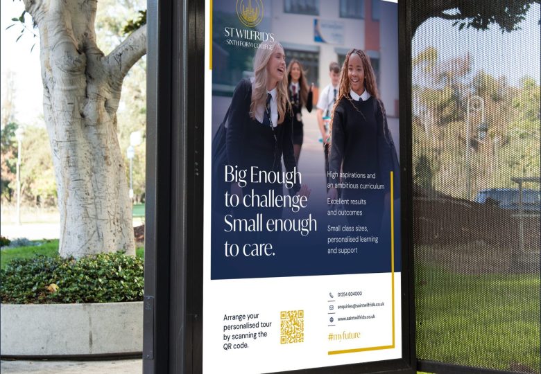 St Wilfrid's digital signage graphic